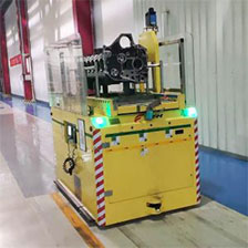 Single roller mobile robot (AGV)