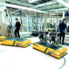 Engine Assisted Assembly Mobile Robot